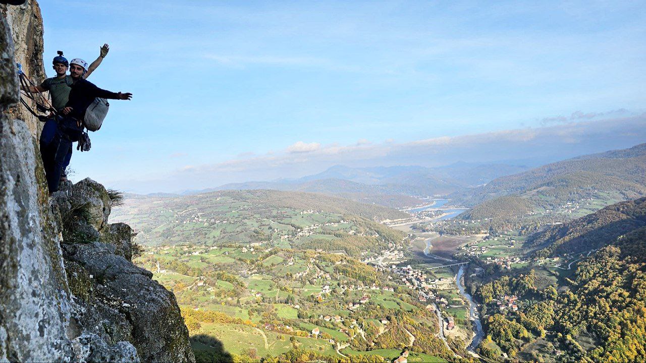 Via Ferrata Đurđevica в Сербии